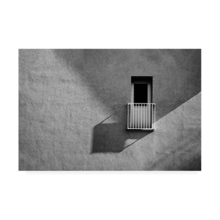 Inge Schuster 'Small Balcony And Its Shadow' Canvas Art,12x19